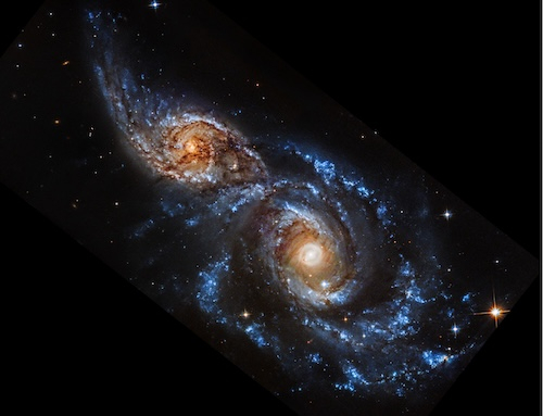 Hubble_webb_galaxies_ic_2163_and_ngc_220 Hubble_webb_galaxies_ic_2163_and_ngc_220